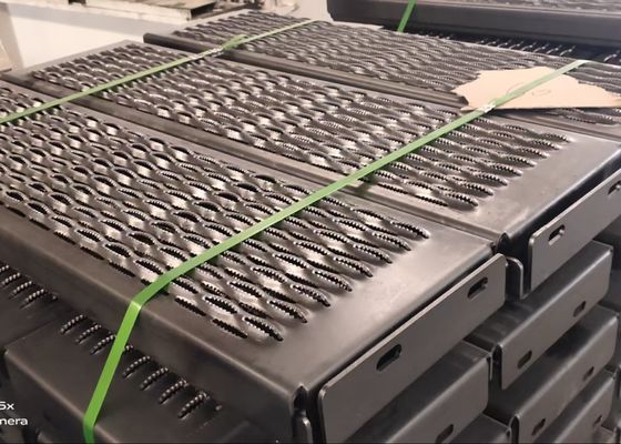 5 Diamante de la pasarela del canal de agarre de la rejilla de apoyo