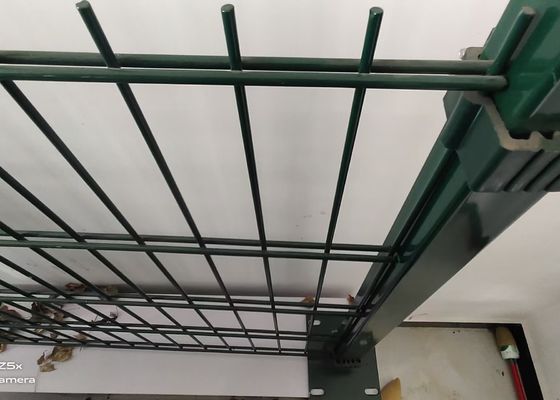 El jardín que cercaba el PVC galvanizó la malla de alambre soldada con autógena 868 Panles 8"” abertura de agujero X2