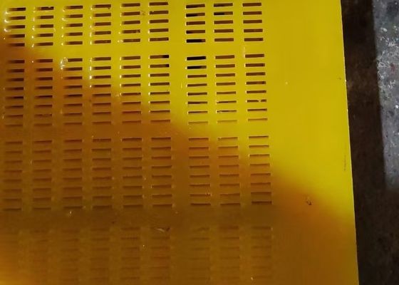 Rendimiento óptimo de 30 mm de espesor de malla de pantalla de poliuretano cuadrado en tejido plano
