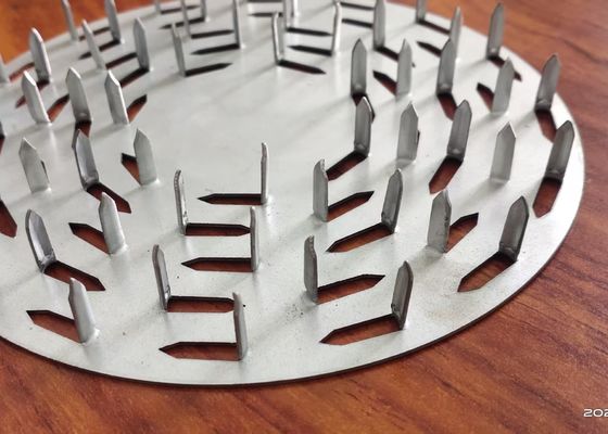 4" 5" 6" placa galvanizada anti-ruptura para evitar la ruptura en los postes de madera dura y troncos