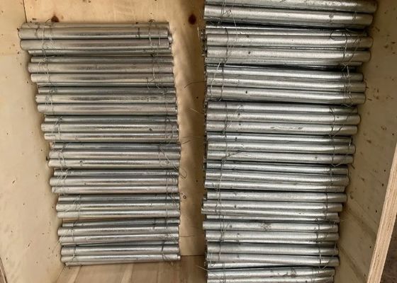 Q345B Materiales de construcción de acero HDG Barras redondas con diámetro de 25 mm