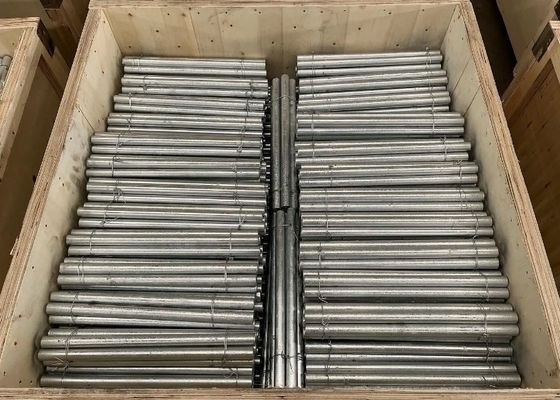 Q345B Materiales de construcción de acero HDG Barras redondas con diámetro de 25 mm