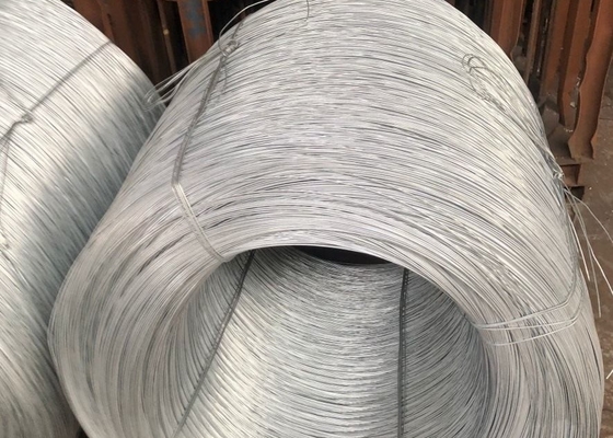 Alambre obligatorio galvanizado galvanizado sumergido caliente, bobina de alambre de acero suave 25 kilogramos