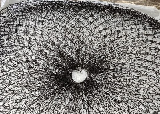Diamante agujero forma de árbol vivero de raíz bola de alambre cesta