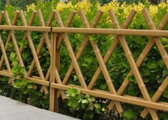Cercas de cultivo de bambú duraderas y falsas para la seguridad de la granja
