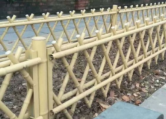 Cercas de cultivo de bambú duraderas y falsas para la seguridad de la granja
