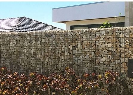 Cestas soldadas con autógena de Gabion con el muro de contención galvanizado tapa del alambre