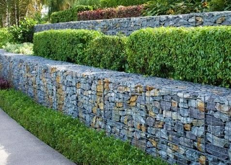 Cestas soldadas con autógena de Gabion con el muro de contención galvanizado tapa del alambre