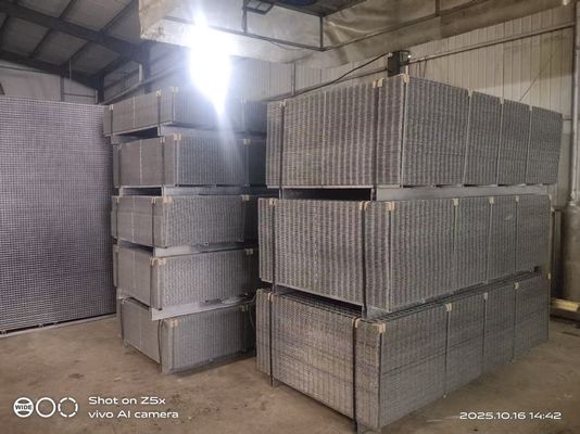 2.0mm 3.0mm 4.0mm Panel de malla de alambre soldado galvanizado DIP caliente