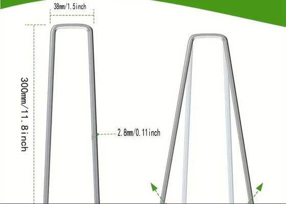 Grúas de césped de jardín galvanizadas