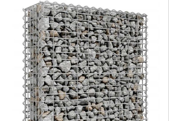 Diámetro hexagonal de Mesh Woven Gabion Baskets 2.7m m del alambre