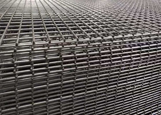 El PVC cubrió 3D curvó la cerca Panel Triangle Bending cerca el >= 100 metros cuadrados