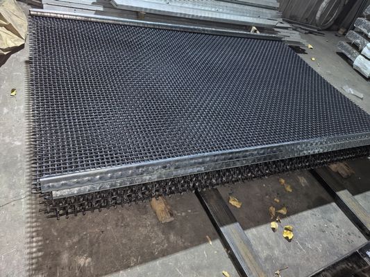 Alambre tejido prensado de acero Mesh Vibrating de alto carbono