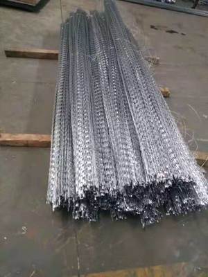High Security Welded Razor Wire Mesh Fence Galvanized Cross Razor Mesh
