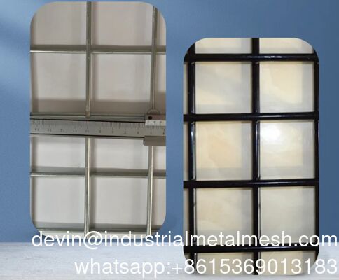 Panel de malla de acero soldado cortado por láser personalizable para aplicaciones especializadas