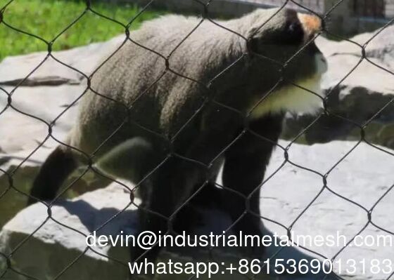 Malla de cuerda de acero inoxidable flexible en oferta