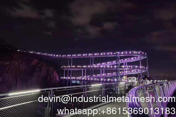 Malla de alambre de acero inoxidable Ss 304 316 para zoológicos, cable de acero para aviarios, malla para la protección de aves
