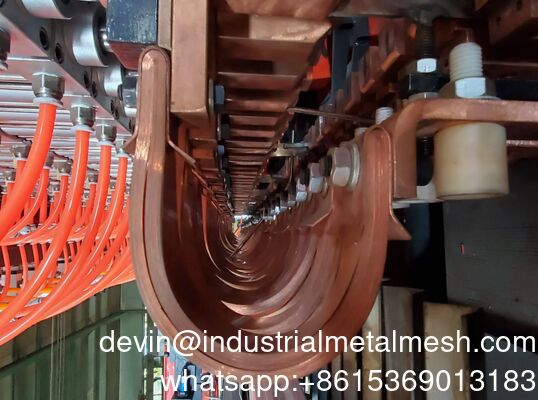 Máquina automática neumática para malla de alambre de acero