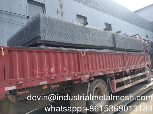 Panel de malla de alambre soldado revestido con PVC para la agricultura