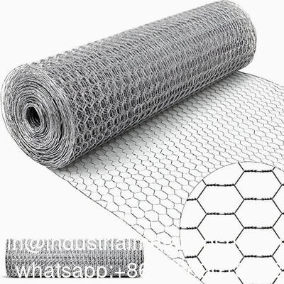 Malla de alambre hexagonal de acero de bajo carbono robusta para protección de cultivos con revestimiento duradero