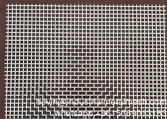 Malla metálica de alambre de cable de acero inoxidable decorativa arquitectónica de alta calidad para paredes exteriores