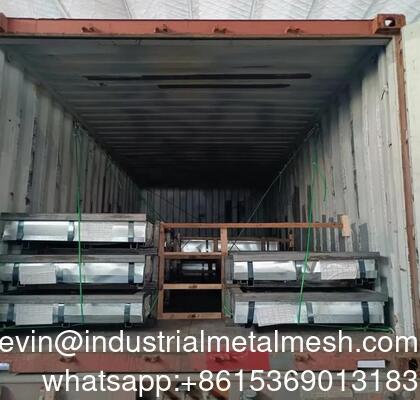 Techo de metal corrugado de alta calidad, calibre 14, perfil IBR, láminas de colores