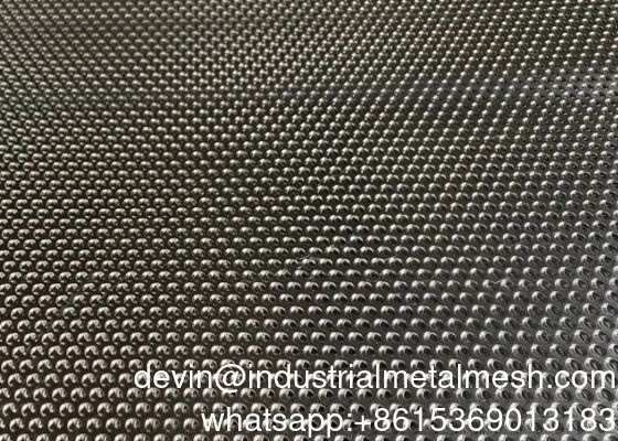 Placa de malla metálica perforada de acero inoxidable galvanizado de aluminio, venta caliente en Irán