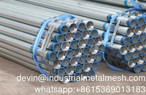 Tubo de acero galvanizado para construcción industrial de alto rendimiento y larga vida útil