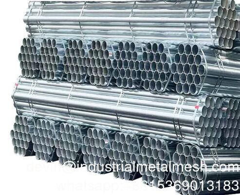 Tubo de acero galvanizado para construcción industrial de alto rendimiento y larga vida útil