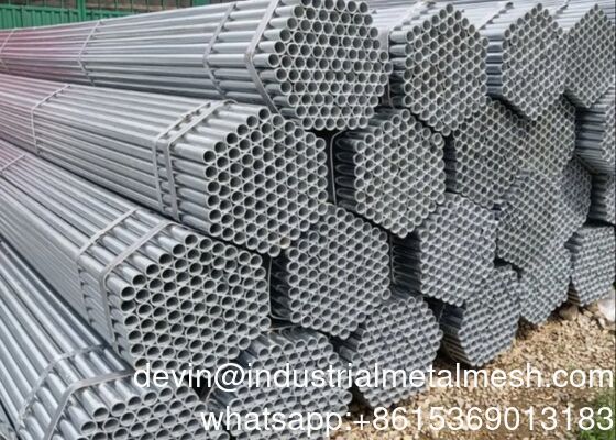 Tubos de alta durabilidad con recubrimiento de zinc, tubos redondos y cuadrados de acero galvanizado