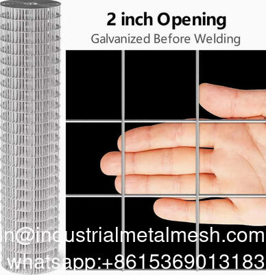 Malla soldada duradera para uso industrial y comercial