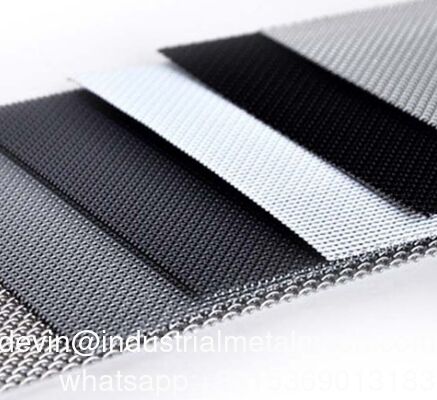 Mosquiteras de malla de alambre tejida de acero inoxidable 304 para ventanas, mosquiteras de seguridad