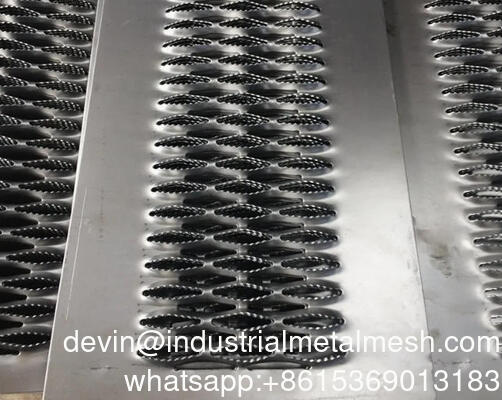 Todos los tipos de rejillas de seguridad de metal perforado de acero inoxidable