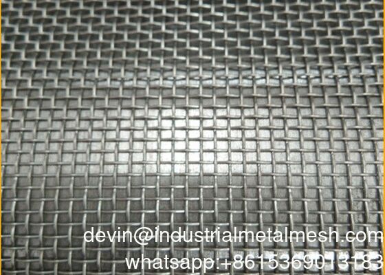 Malla de alambre de acero inoxidable de tejido liso 0.02-5.0mm Diámetro de alambre y 1-500 Mallas