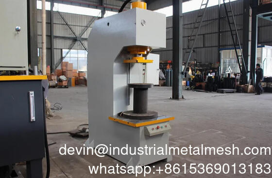 High Speed Rotary Hydraulic Press Angle Iron Hole Punch Machine