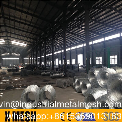 Protección de pendiente Gabion Net Hot-DIP Galvanizado Acero de alambre de malla