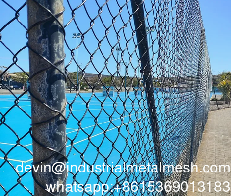 2.0-4.0mm Polyester Gabion Net Pet Ecological Gabion Net