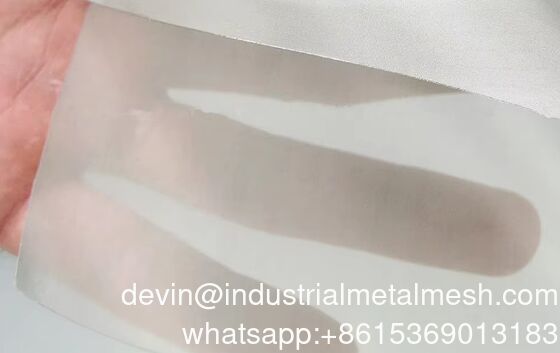 0.04mm 265 malla 304/316 Filtro de tela de malla de alambre de acero inoxidable mecánico