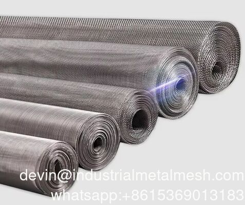 1m 1.2m1.5m Ancho Malla de Acero Inoxidable Tejido Holandés