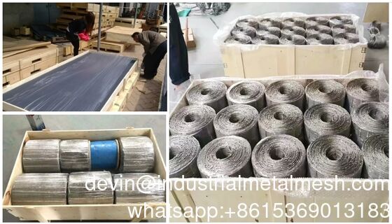 Fácil montaje 304 316 316L malla de cuerda de acero inoxidable para uso de seguridad en el helipuerto