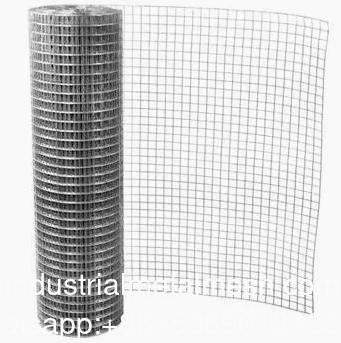 Malla Soldada de Buena Calidad 1.5m X 25m Rollo Galvanizado Plateado