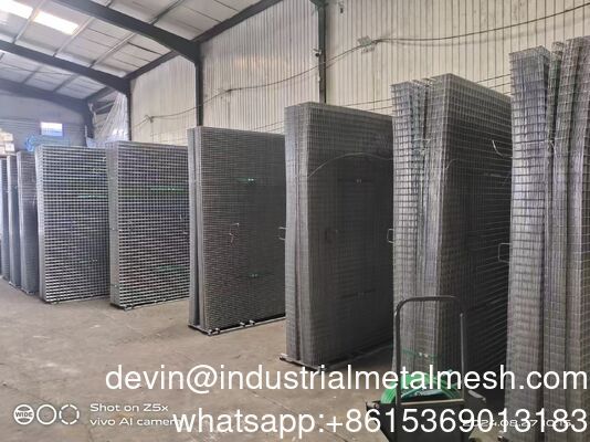 Malla de alambre soldada galvanizada eléctrica/paneles de malla soldada