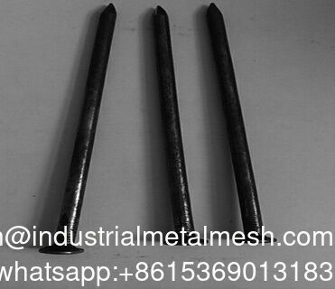 Clavos de hierro de zinc electro galvanizado de 1 a 6 pulgadas de madera de alambre de uñas de uñas pulidas uñas comunes