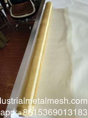 0.25m m Mesh Screen Fabric hecho punto de cobre ultra fino