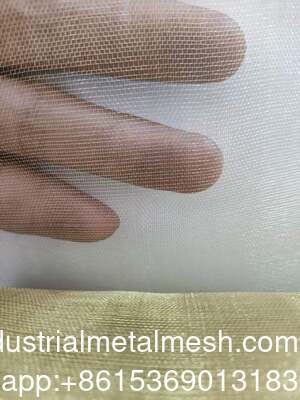 0.25m m Mesh Screen Fabric hecho punto de cobre ultra fino