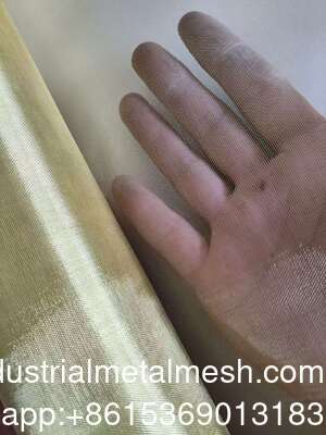 0.25m m Mesh Screen Fabric hecho punto de cobre ultra fino