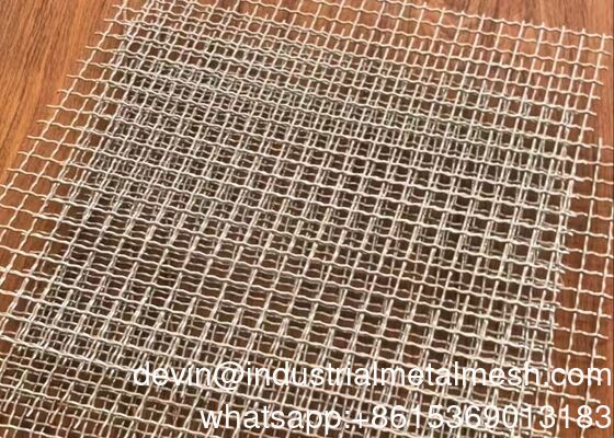 aumento de Mesh Aluminum Crimped For Pig de la pantalla de alambre de apertura de 20m m