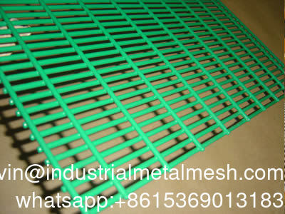 Custom Powder Coated Welded Wire Mesh 358 Mesh Anti-Climb Security Fencing
