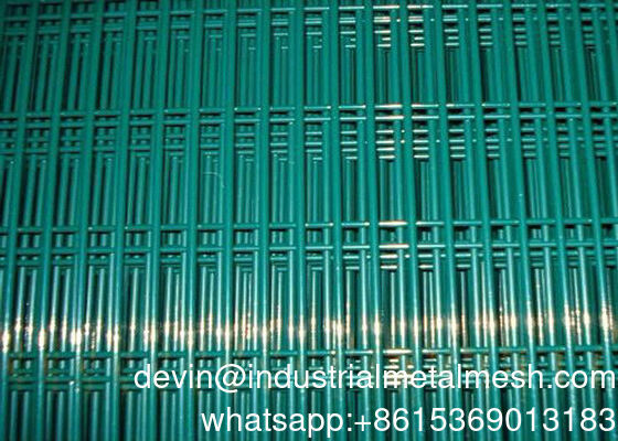 Powder Coated Clear View Anti Climb Perimeter Welded Anti-Theft Metal Wire 358 Mesh Fence for High Security/Safety/Airport/Electric