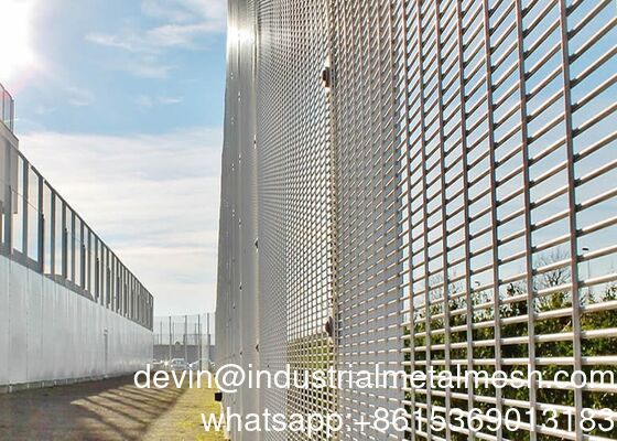 3.3*2.4m Alto de seguridad de la prisión de la cerca de la seguridad de la escalada 358 de alambre de la cerca de malla de la cerca de la cerca de la seguridad de la cerca de la seguridad de la cerca de la malla de alambre de la cerca de la cerca de la cerca anti robo